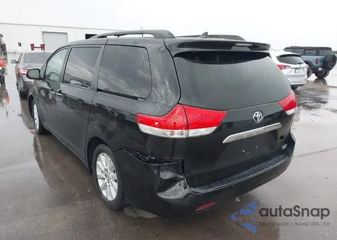 2011 Toyota Sienna Limited from USA, damaged, VIN 5TDDK3DC3BS027730